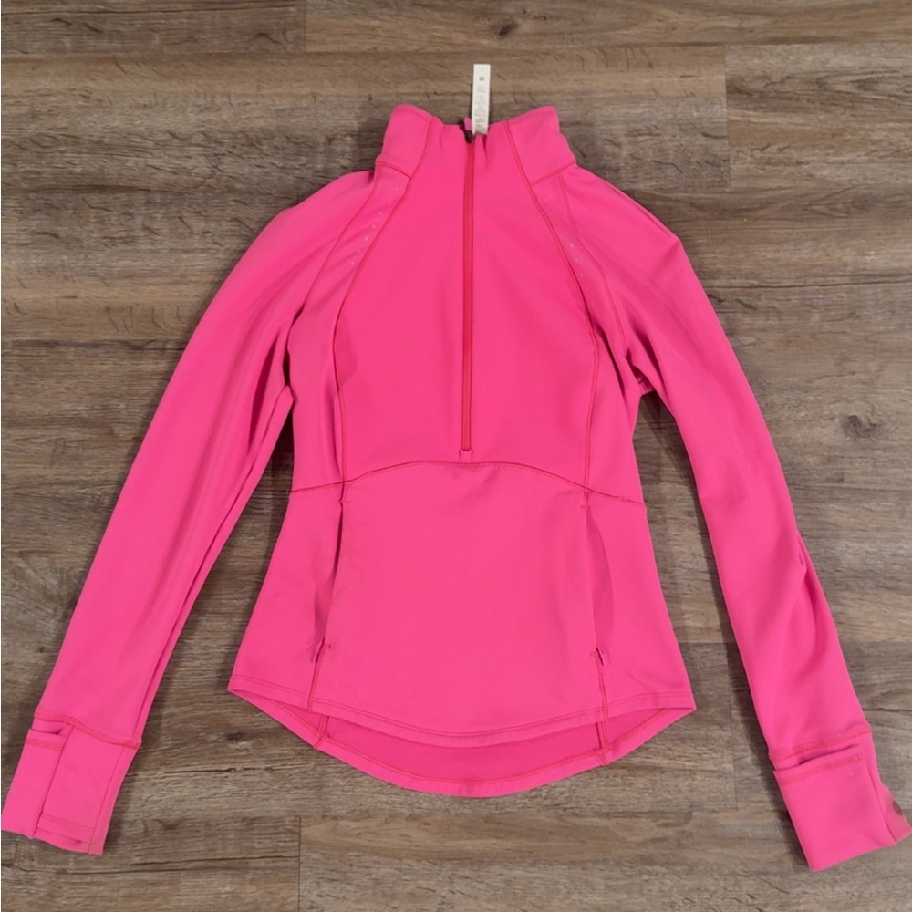 Lululemon Pink Long Sleeve Athletic Top